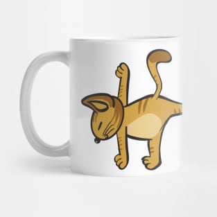 Cat In Different Yoga Poses Mug